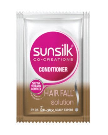 Sunsilk Co-Creations Hair Fall Solution Conditioner Sachet (6ml) - With Soya Vitamin Complex
