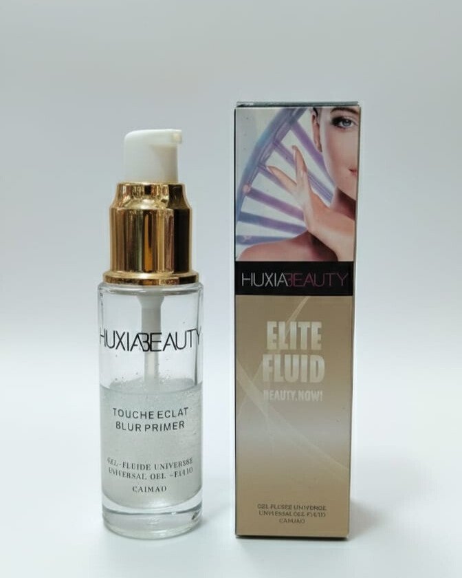 HUXIABEAUTY Elite Fluid Touch Éclat Blur Primer | মেকআপ ফিক্সিং জেল | Universal Smoothing Base