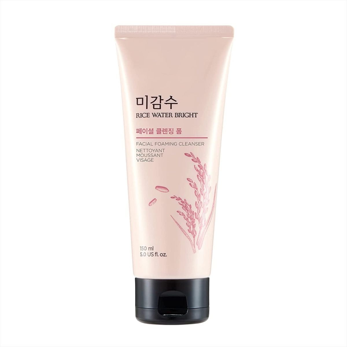 The Face Shop Rice Water Bright Facial Foaming Cleanser (150 ml)