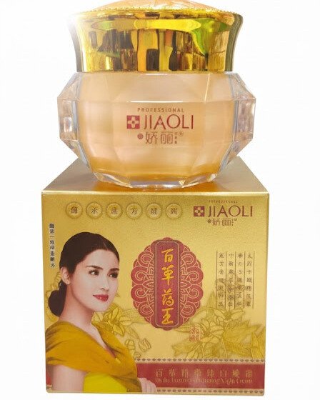 JIAOLI Professional Whitening Night Cream -20g