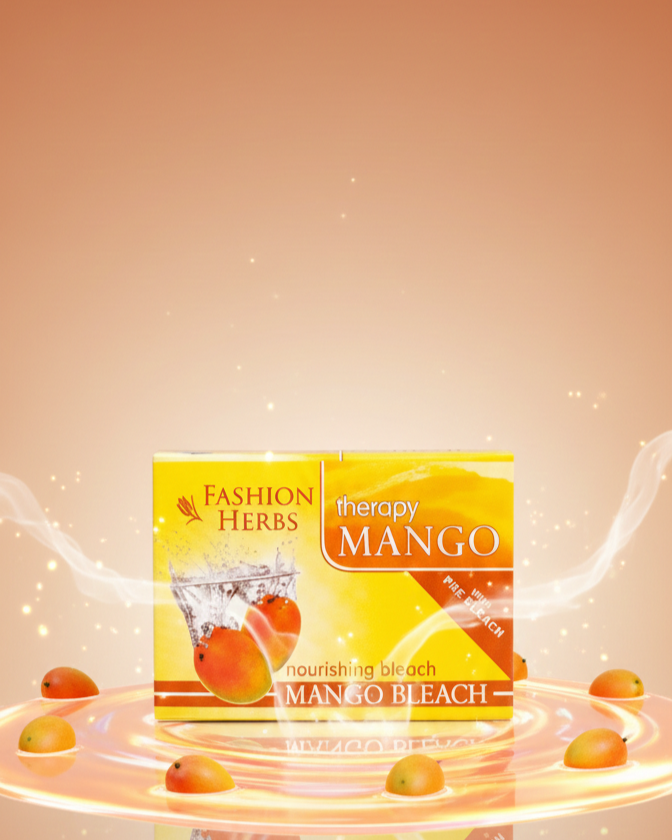 Fashion Herbs Therapy Mango Nourishing Bleach with Pre-Bleach – 250g