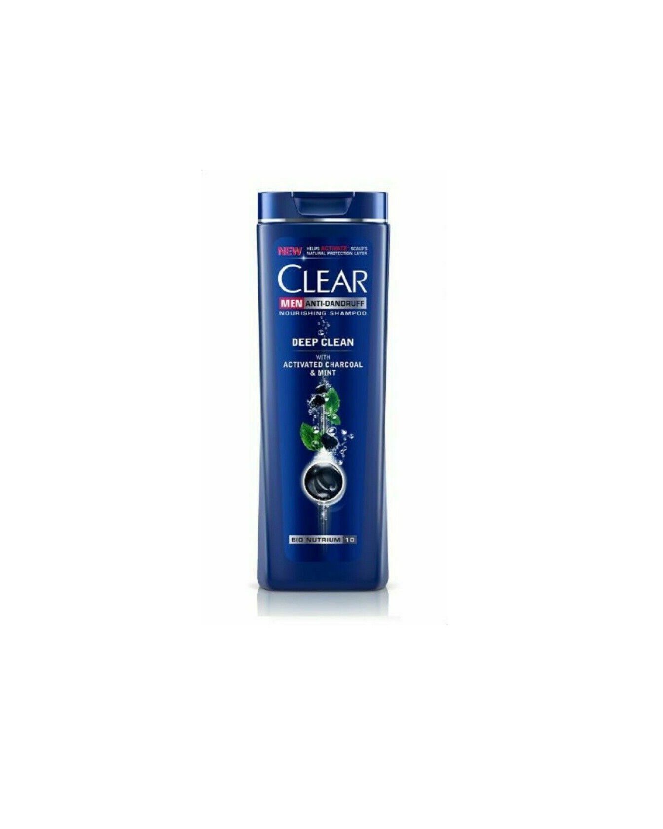 Clear Men Anti-Dandruff Deep Clean Shampoo with Charcoal & Mint (ক্লিয়ার মেন অ্যান্টি-ড্যানড্রাফ শ্যাম্পু)