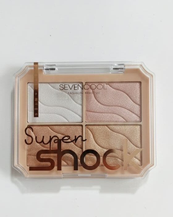 Seven Cool Super Shock 4-in-1 Highlighter Palette |
