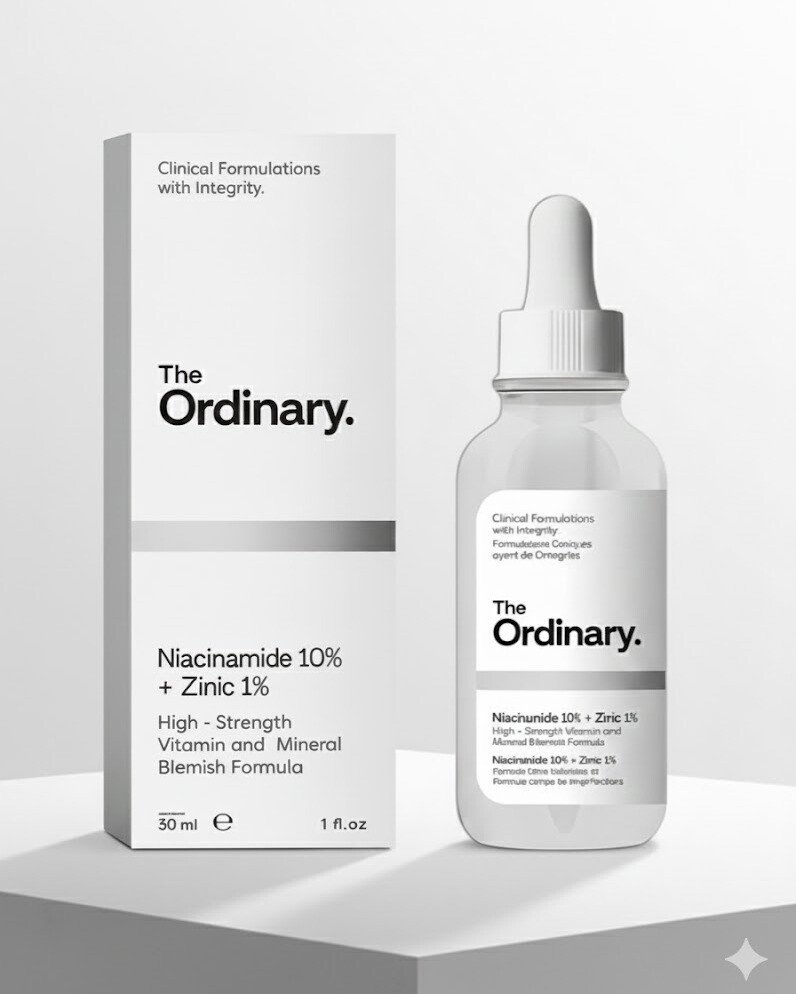 The Ordinary Niacinamide 10% + Zinc 1% High-Strength Vitamin and Blemish Formula - 30ml