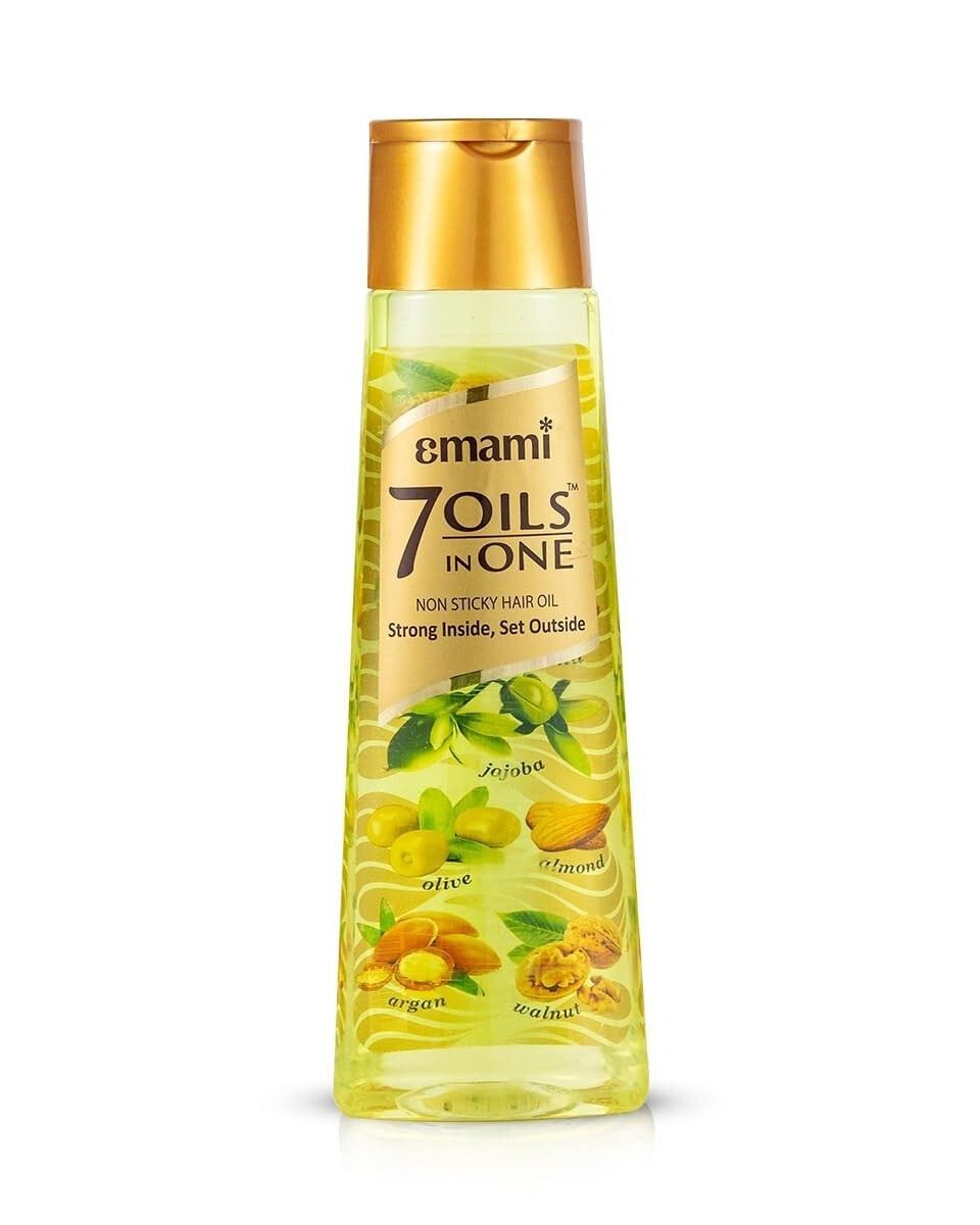 Emami 7 Oils in One -india- Non-Sticky Hair Oil for Strong & Shiny Hair (200ml)