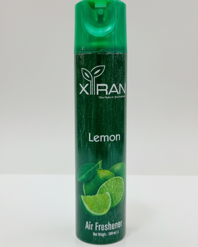 XIRAN লেমন এয়ার ফ্রেশনার (Lemon Air Freshener) | সতেজ লেবুর সুবাস, ৩০০ml
