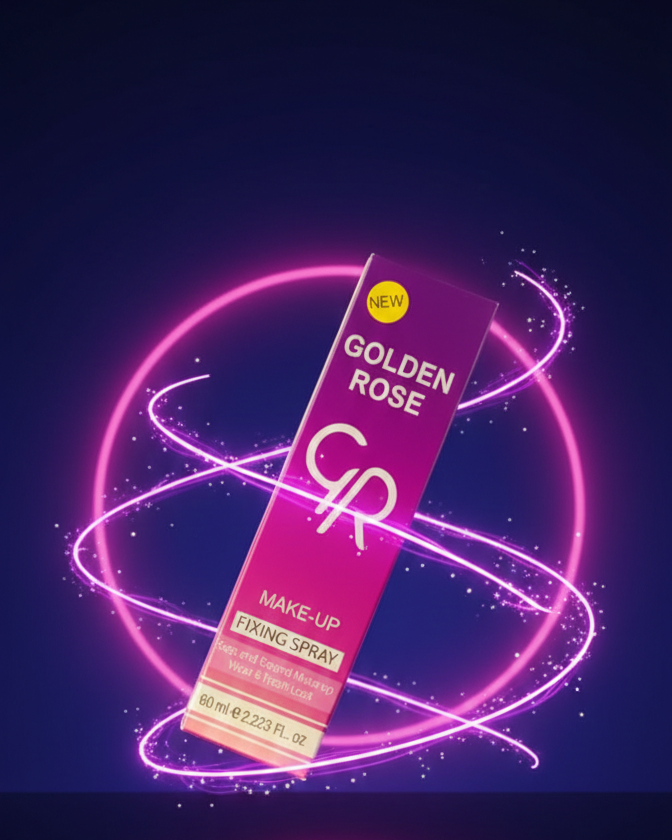 Golden Rose Make-Up Fixing Spray (60ml) – Long-Lasting & Refreshing Finish